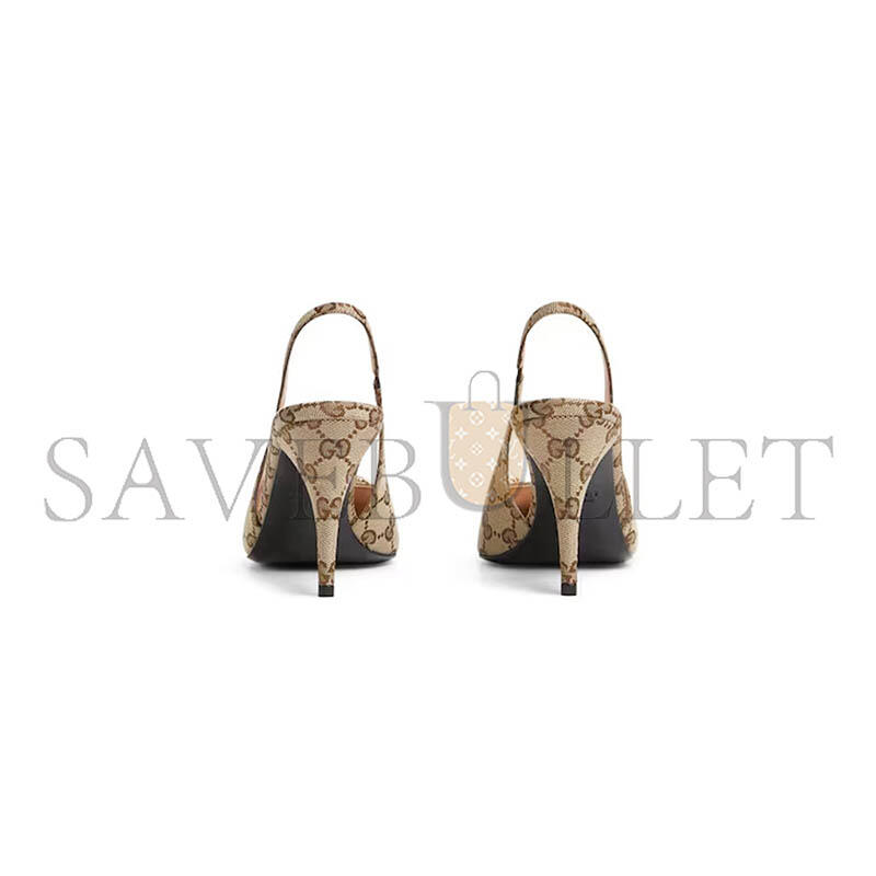 GUCCI WOMEN'S SLINGBACK PUMP WITH HORSEBIT 7946872 GUCCI WOMEN'S SLINGBACK PUMP WITH HORSEBIT 7946872
